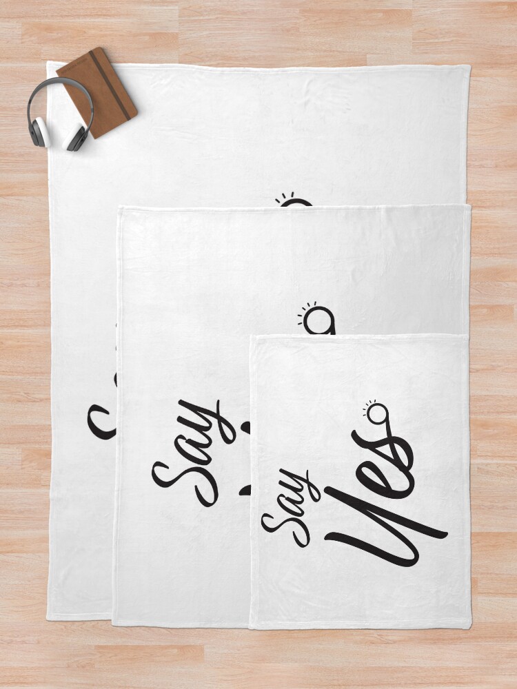 "Say Yes Marriage Proposal" Throw Blanket for Sale by sigdesign Redbubble
