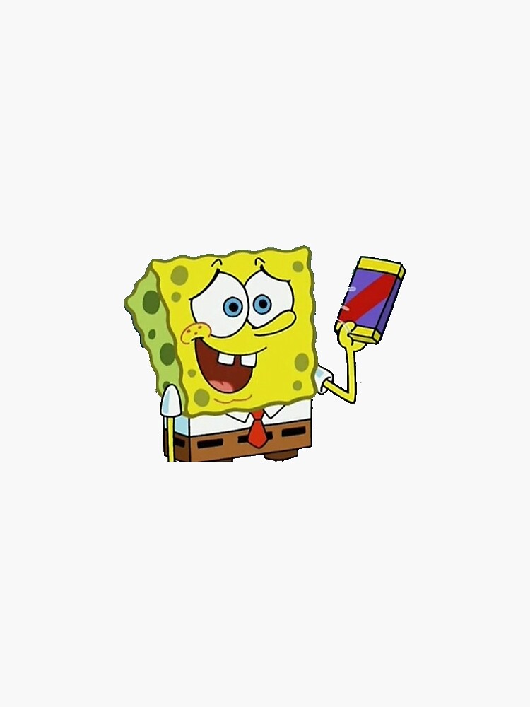 "Chocolate Spongebob" Sticker for Sale by OrangeyKitten85 Redbubble