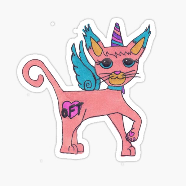 OFT Caticorn Sticker