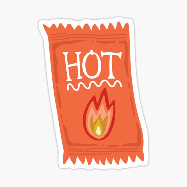 Hot Sauce Sticker For Sale By Meganmonismith Redbubble 4557