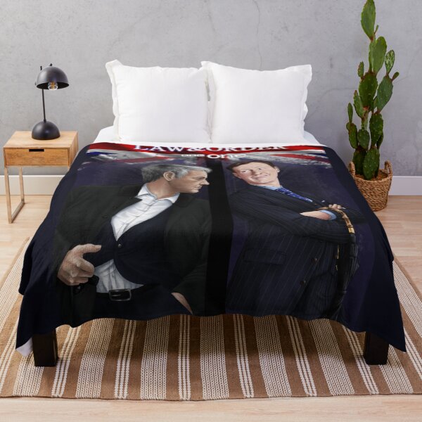 Mystrade - Law&Order Throw Blanket