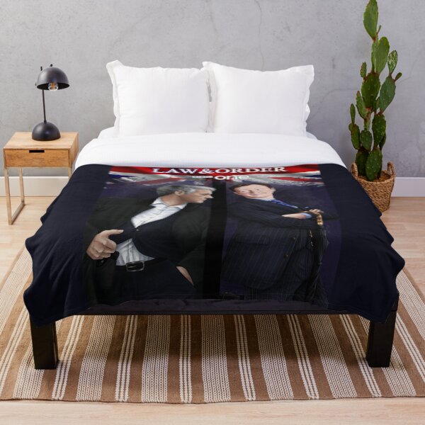 Mystrade - Law&Order Throw Blanket