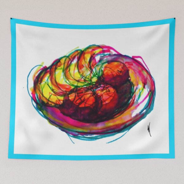 Item preview, Fruit Bowl Still-Life Approaching Abstraction  designed and sold by Mark Jesus-Allen.
