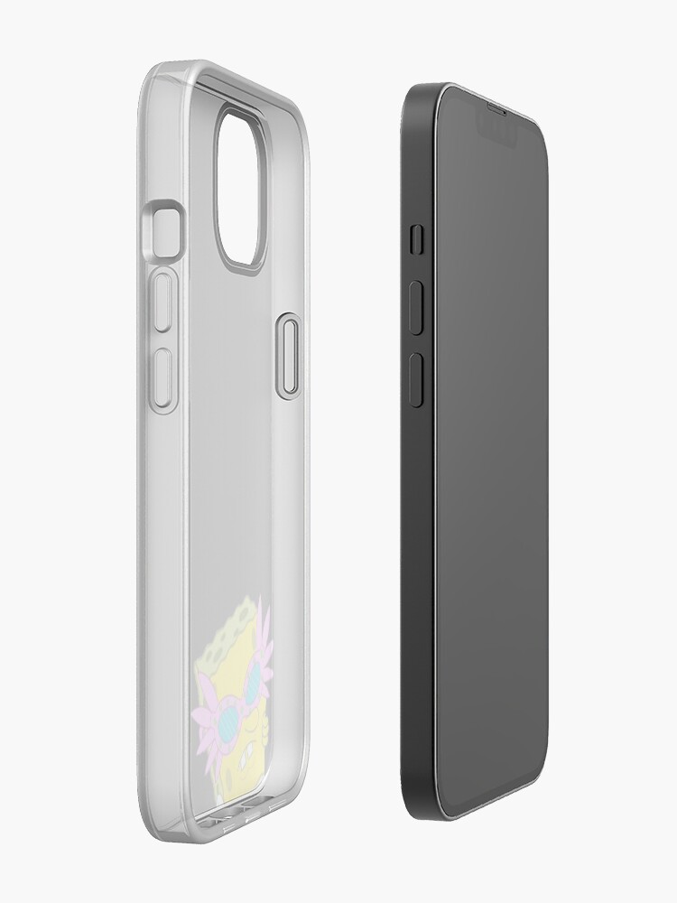 Alternative Ansicht von SpongeBob rosa Sonnenbrille Meme iPhone-Hülle