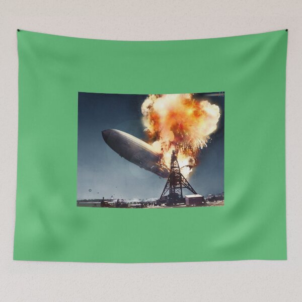 Item preview, The LZ-129 Hindenburg bursting into flames, Lakehurst Naval Air Station, NJ, May 1937 designed and sold by lexmil.
