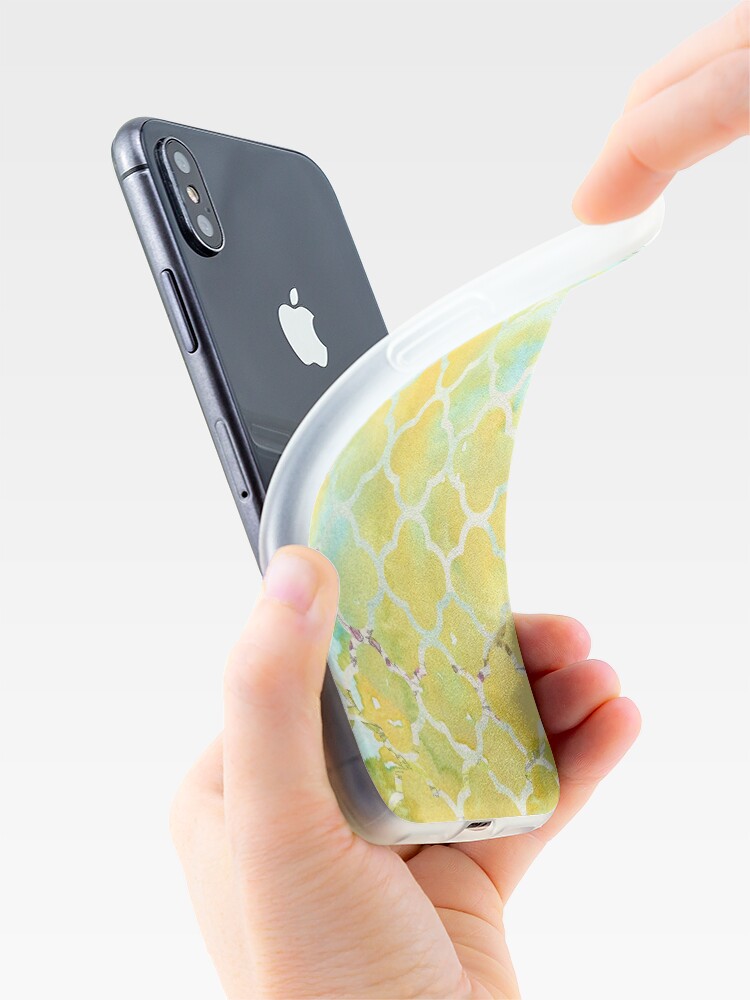 Alternate view of "Geo Haze" Pattern iPhone Case