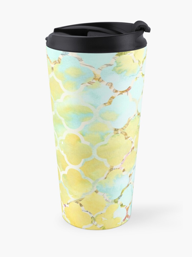 Alternate view of "Geo Haze" Pattern Travel Mug