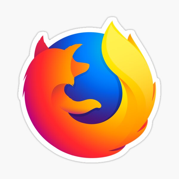 Mozilla Fire Fox Stickers for Sale