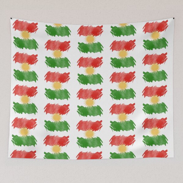Item preview, Kurdistan flag, Kurdish flag designed and sold by JarahDesign.