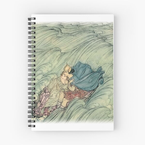 Item preview, THE WAVES OF THE WORLD CRASHED BY - Irish Fairy Tales designed and sold by johndhalsted.