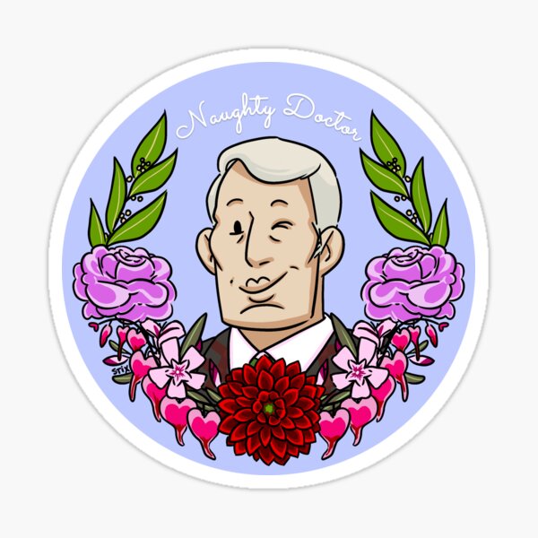 Naughty Doctor (Hannibal Lecter) Sticker
