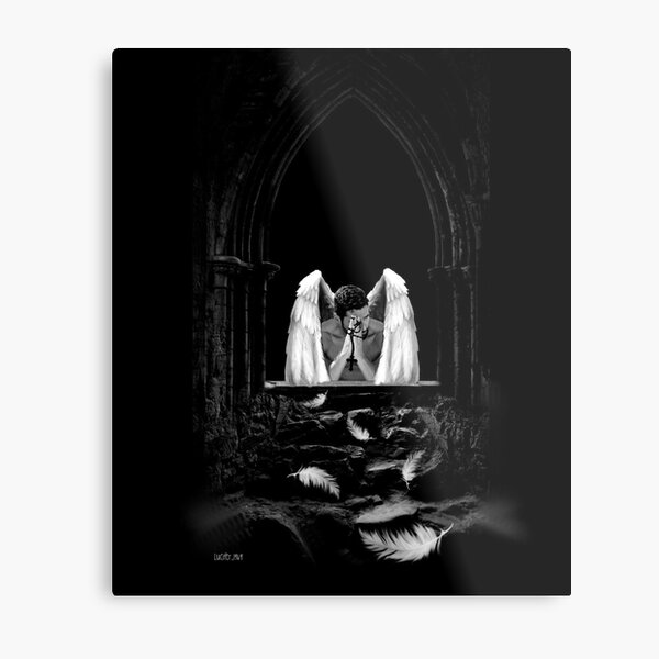 Praying Lucifer Metal Print