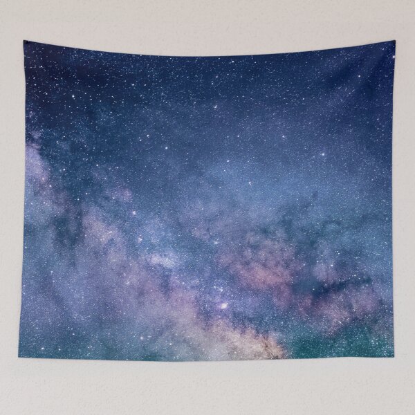 Item preview, Blue sky space with stars designed and sold by Hvll1116.