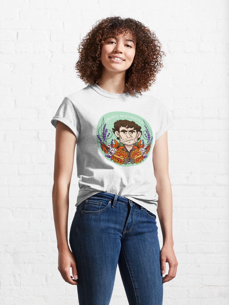 Alternate view of Grumpy Boyfriend (Will Graham) Classic T-Shirt