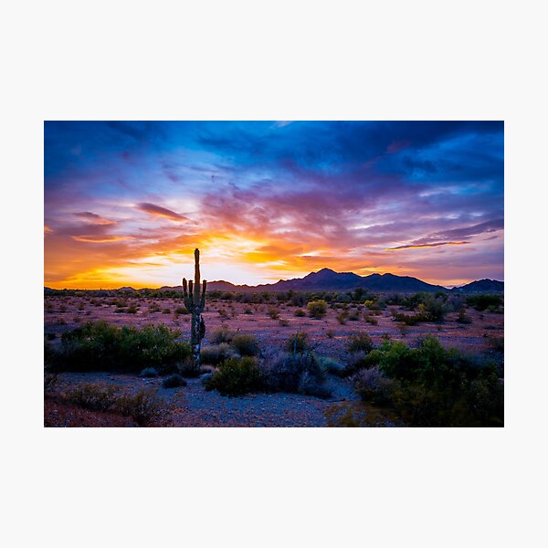 Item preview, Desert Sunset in Quartzsite Arizona  designed and sold by mcrvlife.