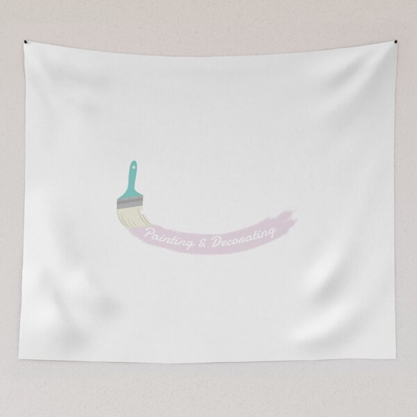 Item preview, Stephanie's Superior Painting & Decorating (White Text Variant) designed and sold by maddysenb.