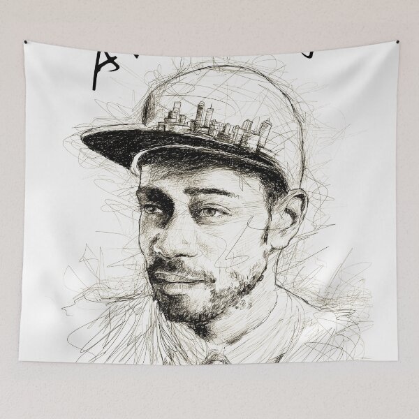 Item preview, Atlanta Darius Sketch designed and sold by jharlan628.