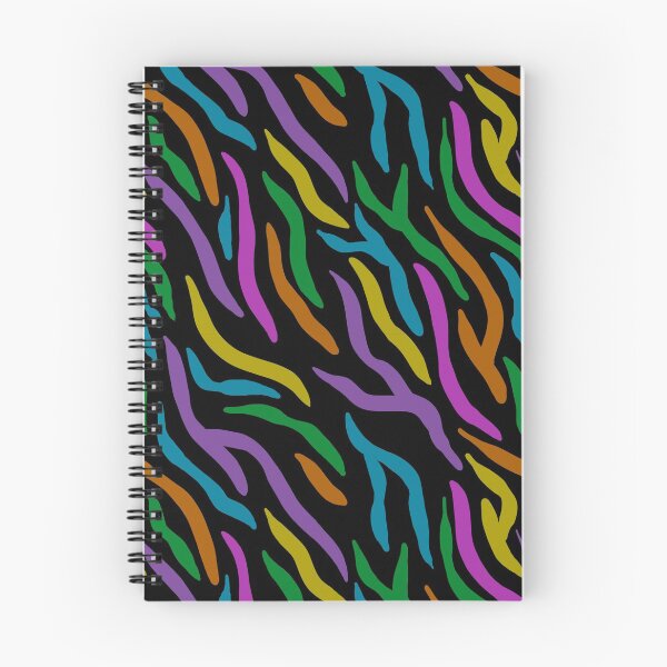 Item preview, Rainbow Zebra Print (Black Background) designed and sold by KelseyLovelle.