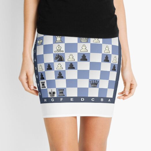 Chess Puzzle #Chess #Puzzle #ChessPuzzle Mini Skirt