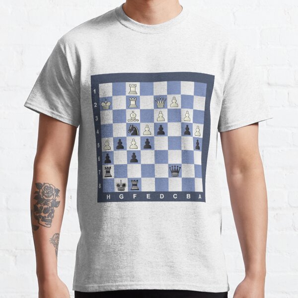 Chess Puzzle #Chess #Puzzle #ChessPuzzle Classic T-Shirt