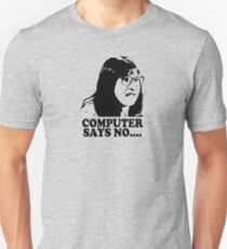 Computer Says No Little Britain T Shirt Slim Fit T-Shirt