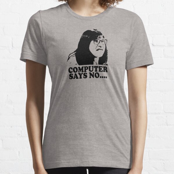 Artikel-Vorschau von Computer sagt kein kleines Großbritannien-T-Shirt, designt und verkauft von theshirtnerd.