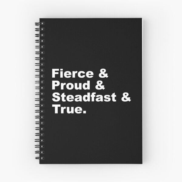 Item preview, Fierce & Proud & Steadfast & True designed and sold by FangirlFuel.