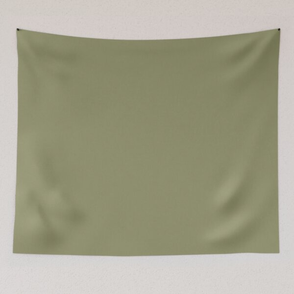 Item preview, Olive Green Solid Color designed and sold by kierkegaard.
