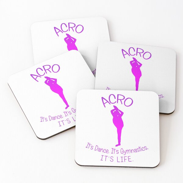 Item preview, Acro. It's Dance. It's Gymnastics. It's Life. designed and sold by XanderWitch Creative.