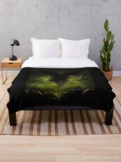 Death Guard - Mortarion - Plague Legion Throw Blanket