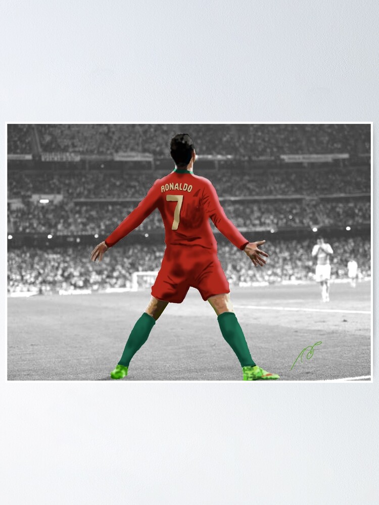 Póster for Sale con la obra «Cristiano Ronaldo de Portugal» de