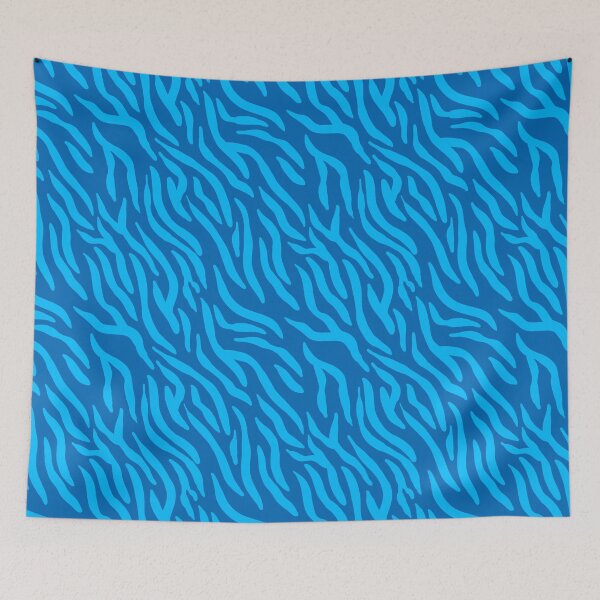 Item preview, Blue-On-Blue Zebra Print designed and sold by KelseyLovelle.