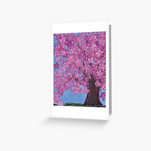 The Oldest Trees Have the most Blooms Greeting Card