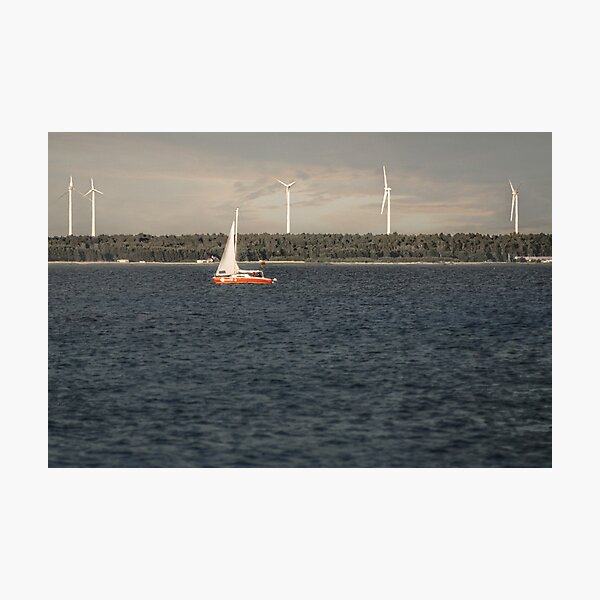 Item preview, Windmills & Sailboat designed and sold by Antanas.