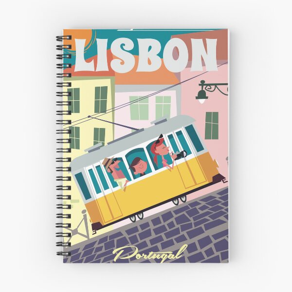 Artikelvorschau, Lissabon-Plakat entworfen und verkauft von Gary Godel.
