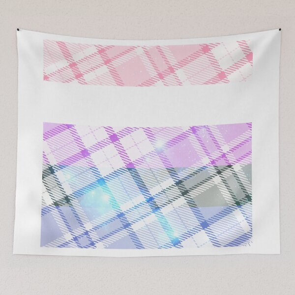 Item preview, Plaid space themed genderfluid flag  designed and sold by Jemjae1112.