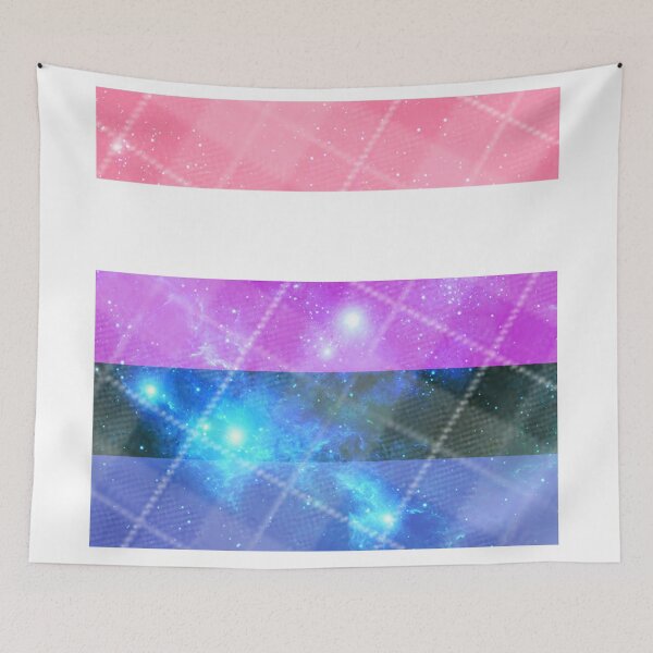 Item preview, Plaid space themed genderfluid flag  designed and sold by Jemjae1112.