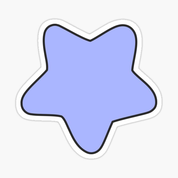 Blue Star Sticker
