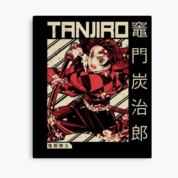 Demon Slayer Kimetsu No Yaiba | Anime Shirt Canvas Print