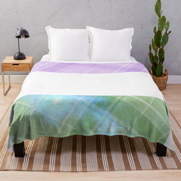 Item preview, Plaid space themed genderqueer flag designed and sold by Jemjae1112.