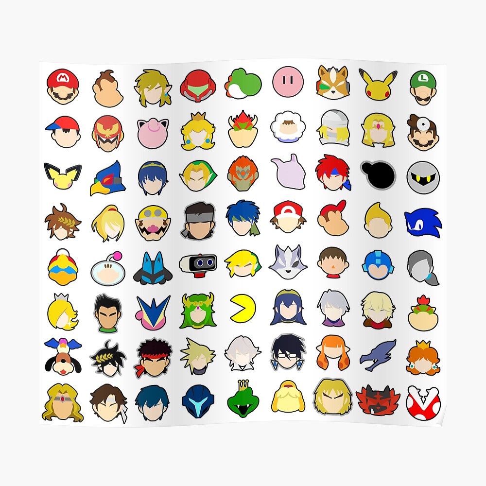 smash 4 edit stock icons