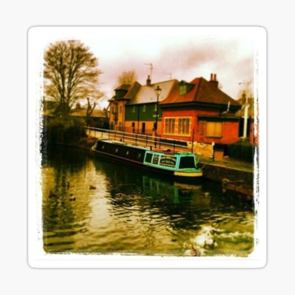 Item preview, Hertford Canal designed and sold by Madbohemianpoet.