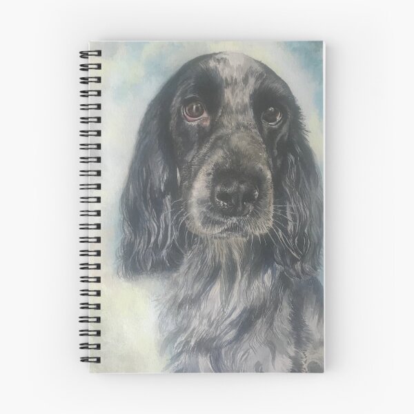 Item preview, Blue roan Cocker Spaniel designed and sold by AlisonMarshArt.
