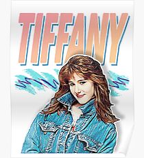 Tiffany 80s Styled Ästhetisches Design Poster