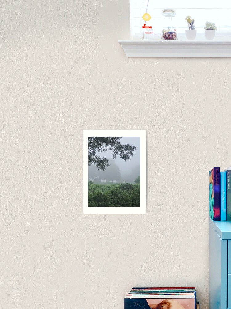 Thumbnail 2 von 3, Kunstdruck, Foggy Morning designt und verkauft von Smilingmark147.