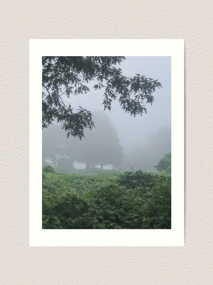 Thumbnail 1 von 3, Kunstdruck, Foggy Morning designt und verkauft von Smilingmark147.