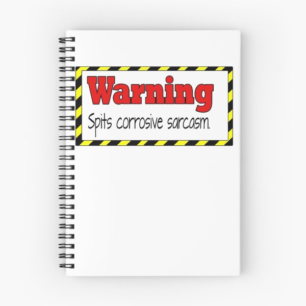 Item preview, Warning: spits corrosive sarcasm designed and sold by Jnebeker92.