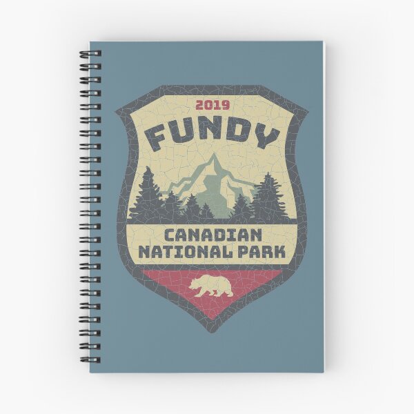 Item preview, Fundy Canadian National Park Souvenir Vintage Sticker Style Fundy Shirt Camping, Hiking, Backpacking  designed and sold by Robert Diebold.
