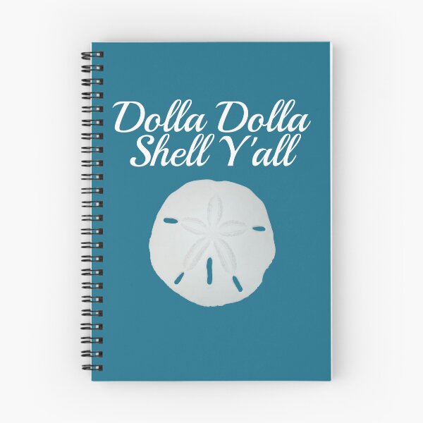 Artikelvorschau, Dolla Dolla Shell Yall lustiger Strand-Sand-Dollar entworfen und verkauft von HighBrowDesigns.