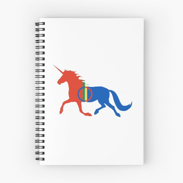 Item preview, Sámi People Unicorn Flag designed and sold by wickedcartoons.